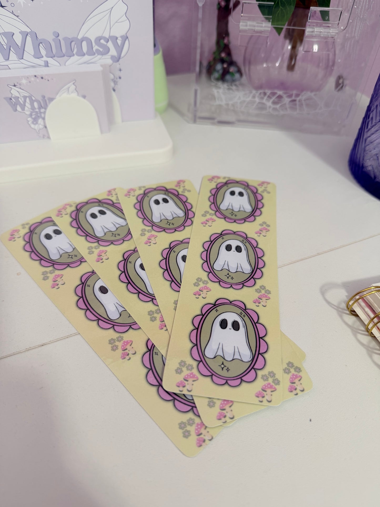 Cute Ghost Bookmark