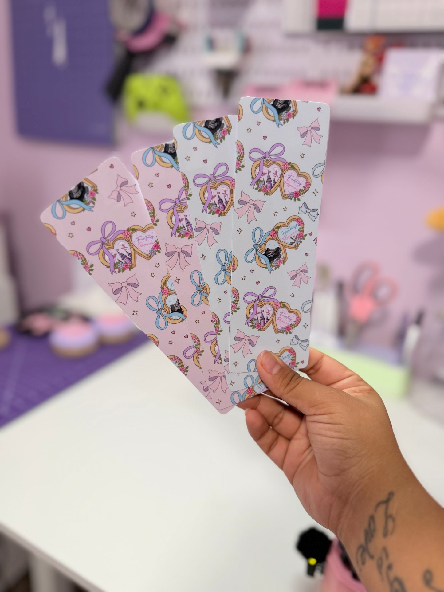 Pink or Blue Fairytale Bookmark