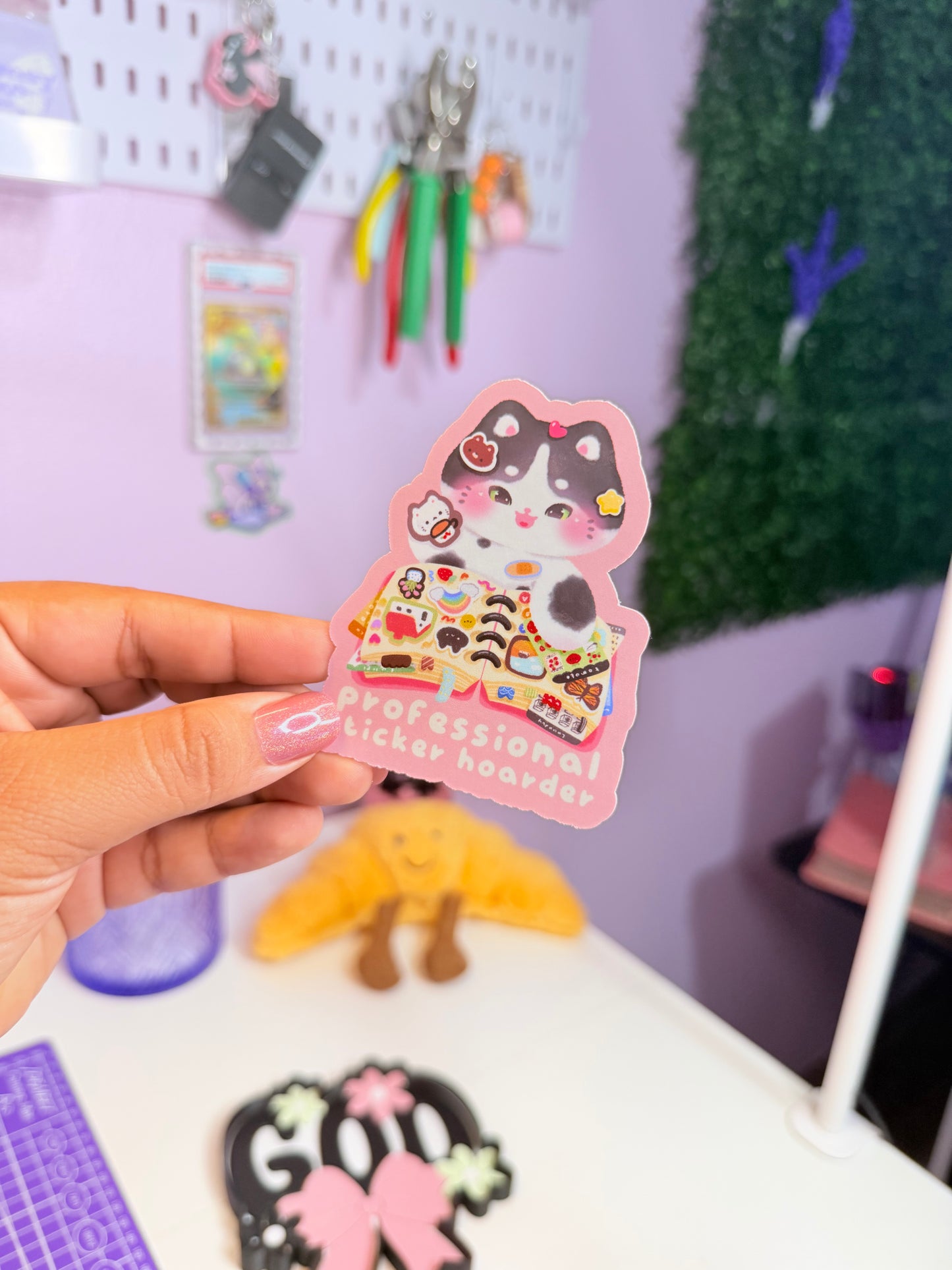 Professional Sticker Hoarder Sticker