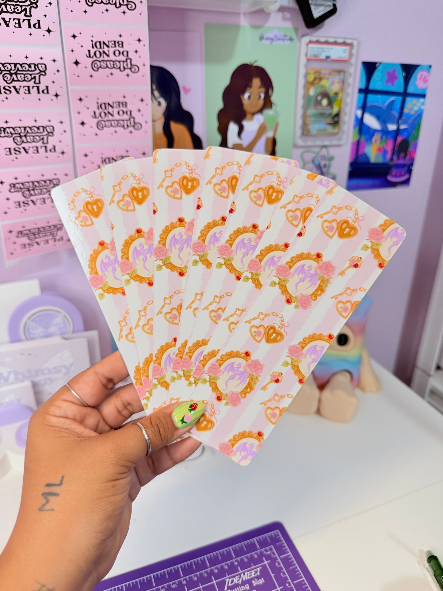 Dragon Coquette Bookmark