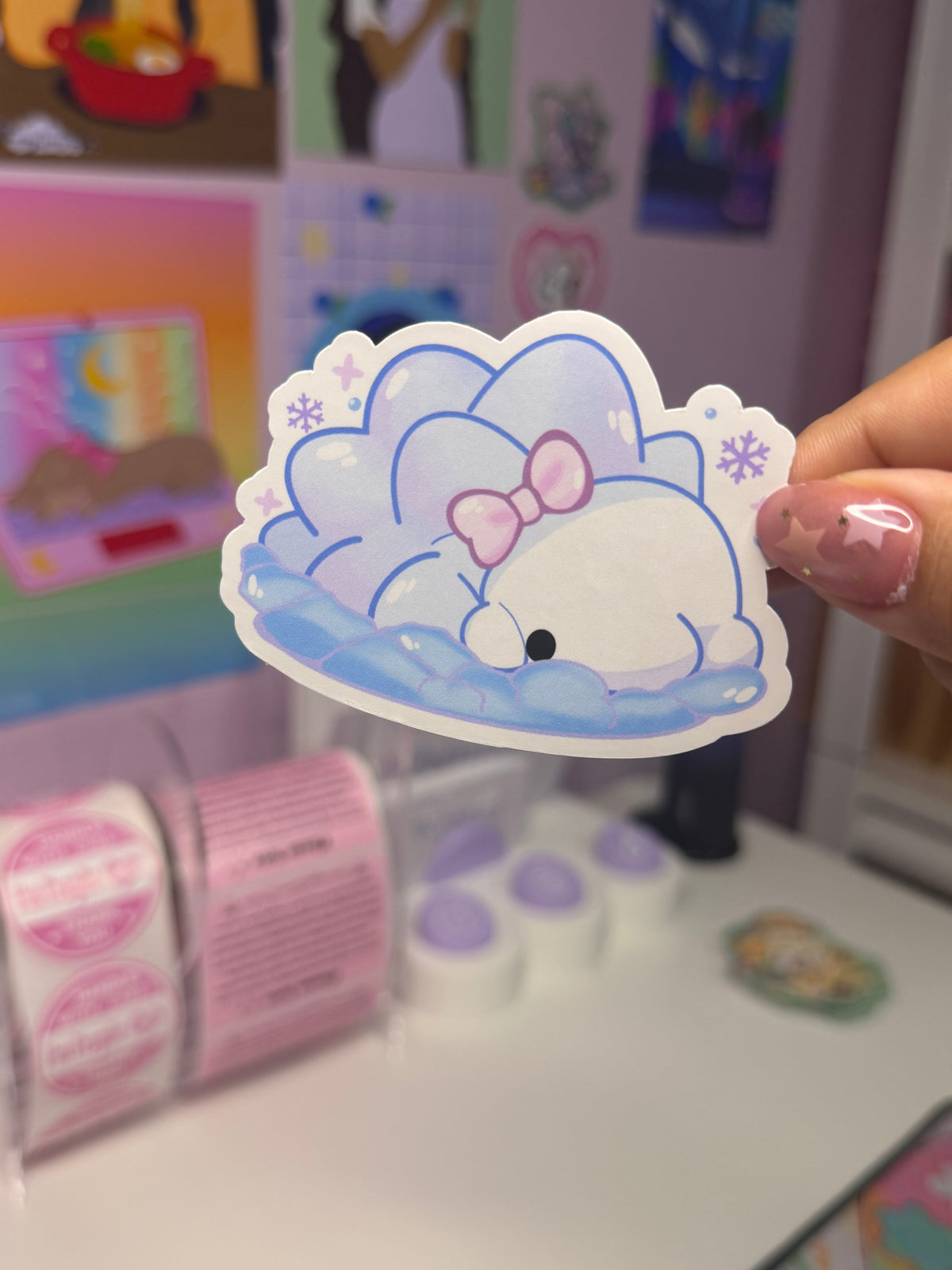 Snom Sticker