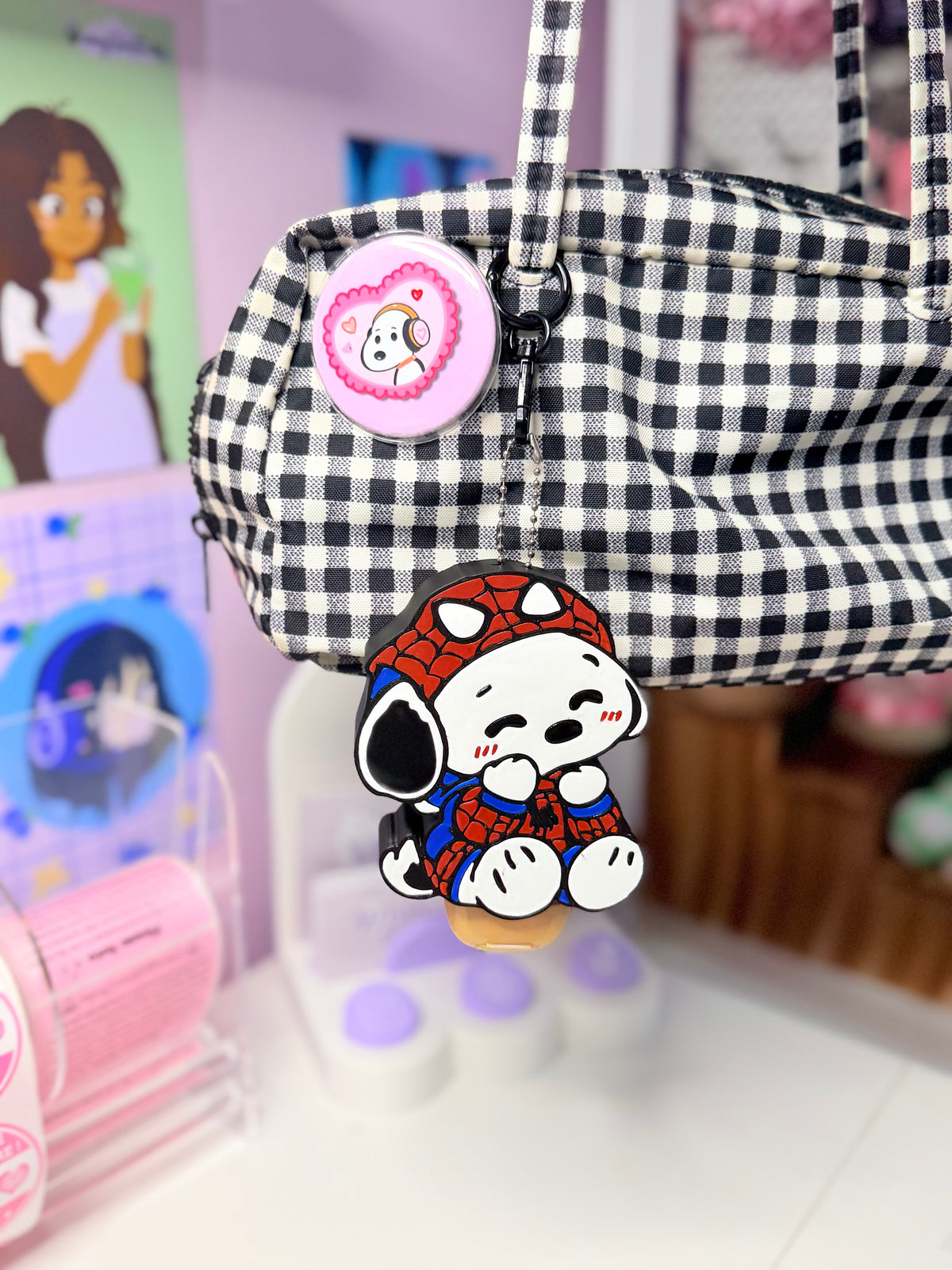 Spider puppy BBW Hand Sanitizer Holder
