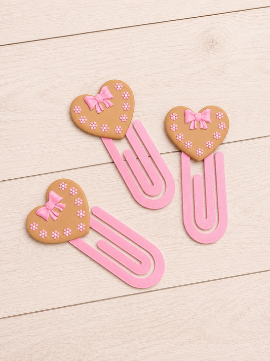 Sweetheart Bow Jumbo Paper Clips