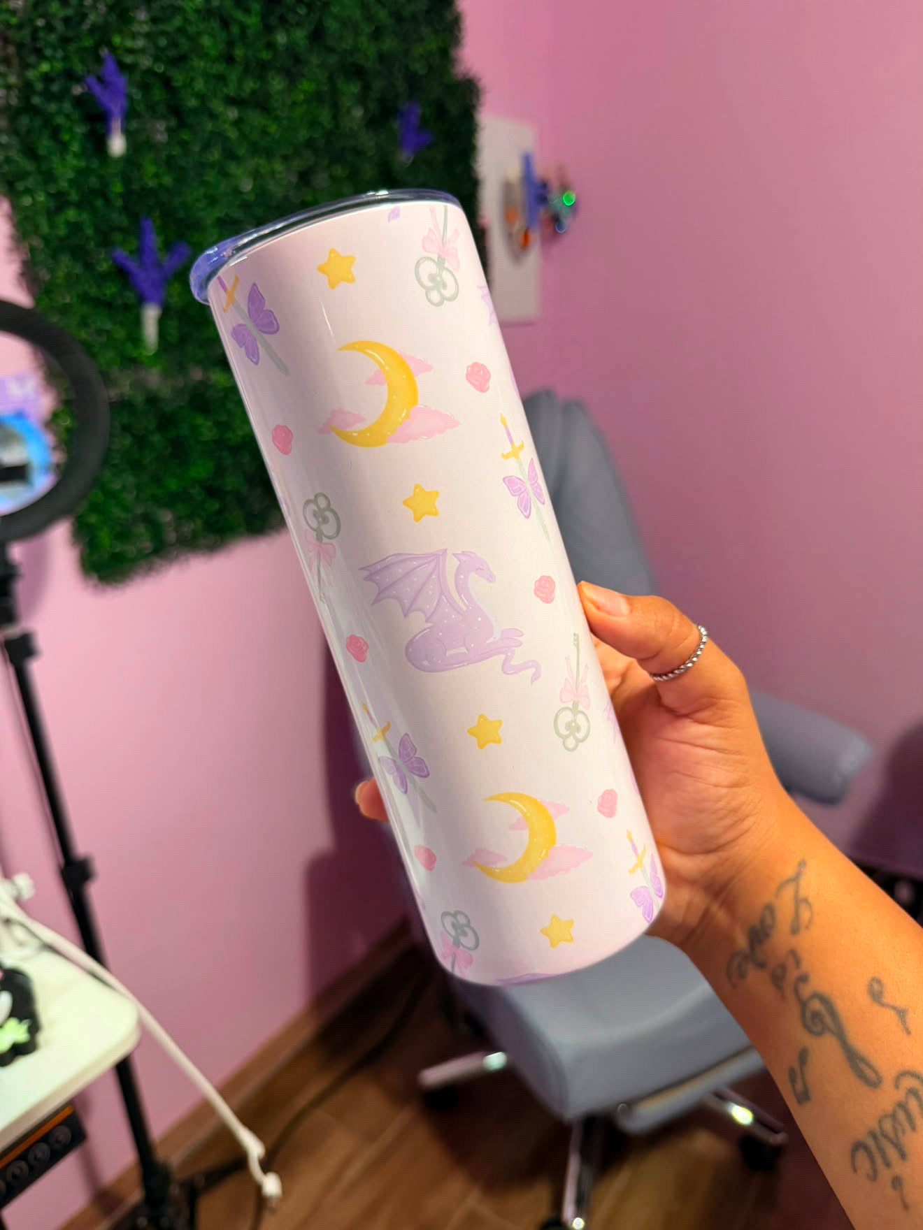 Pastel Fantasy 20 oz Stainless Steel Tumbler