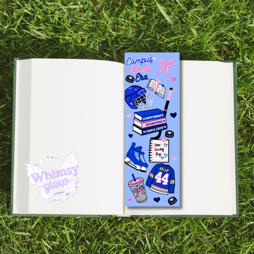 Off Campus Inspired Digital Bookmark Bundle | Romance Reader Bookmark Printable | Book Lover Gift | 3 Color Options
