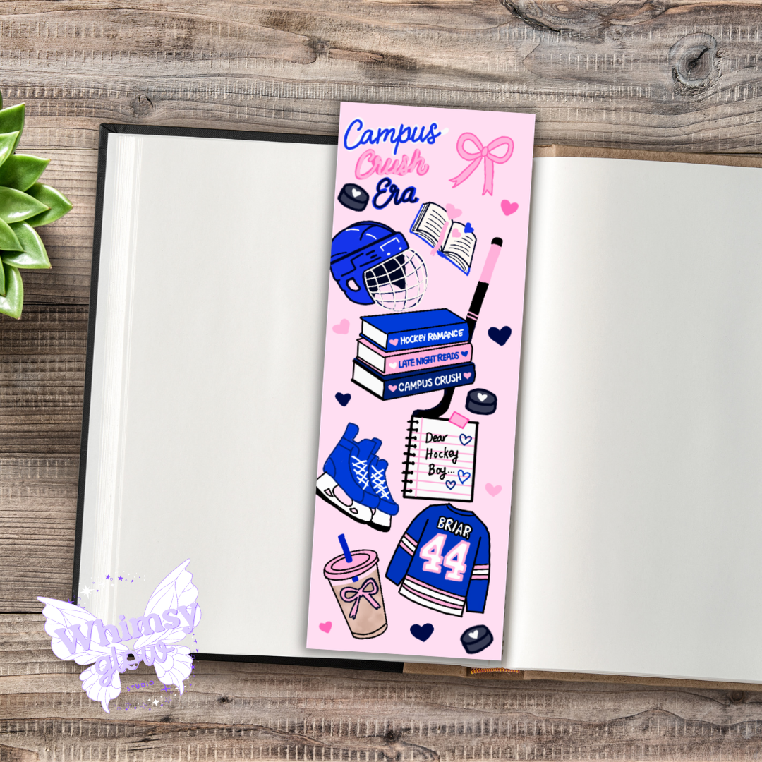 Off Campus Inspired Digital Bookmark Bundle | Romance Reader Bookmark Printable | Book Lover Gift | 3 Color Options