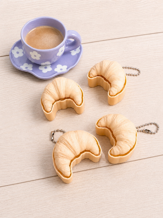 Cozy Croissant Fidget Clicker