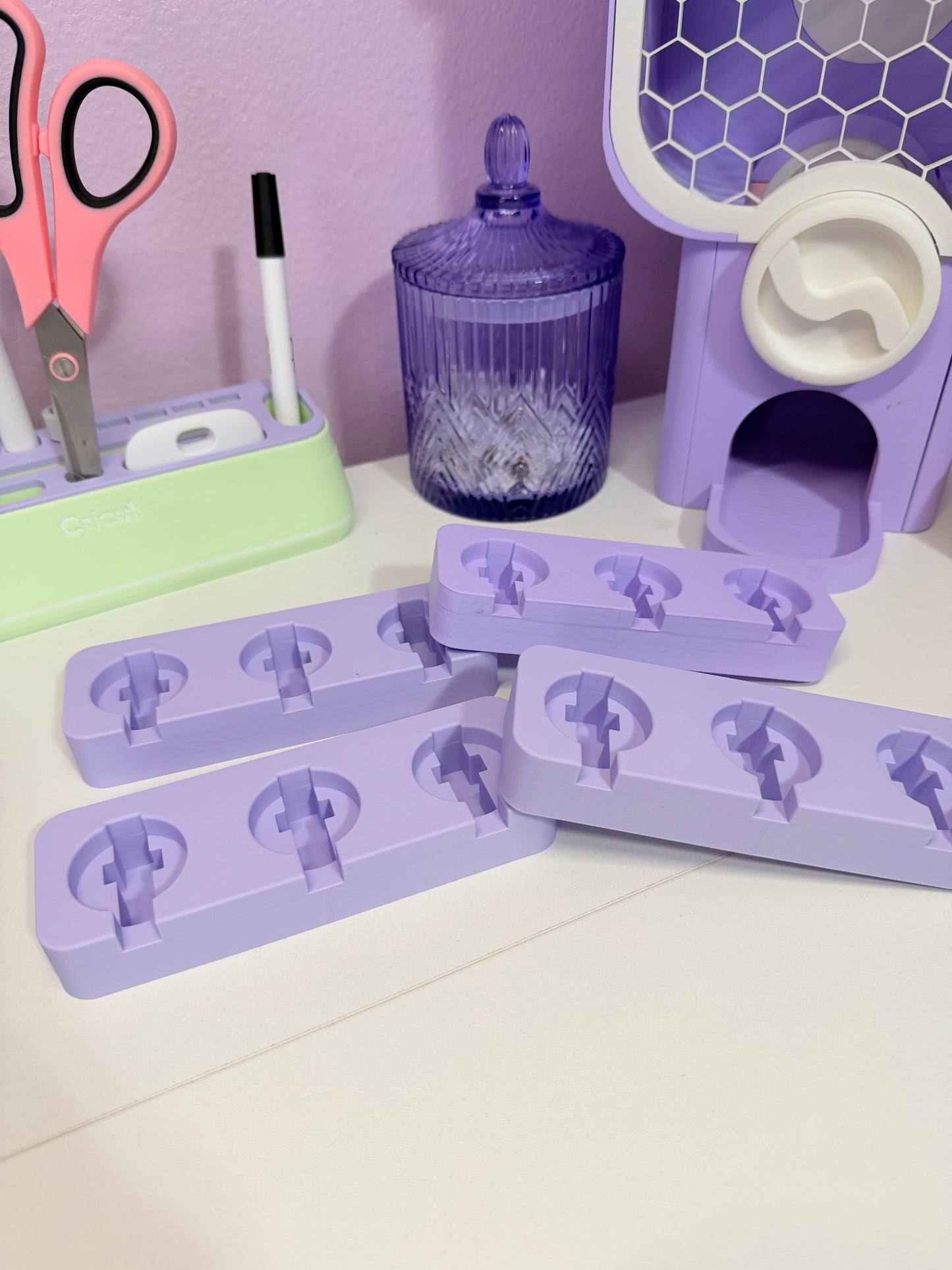 3D Printed Badge Reel Holder | Organizer for Badge Reels & Accessories