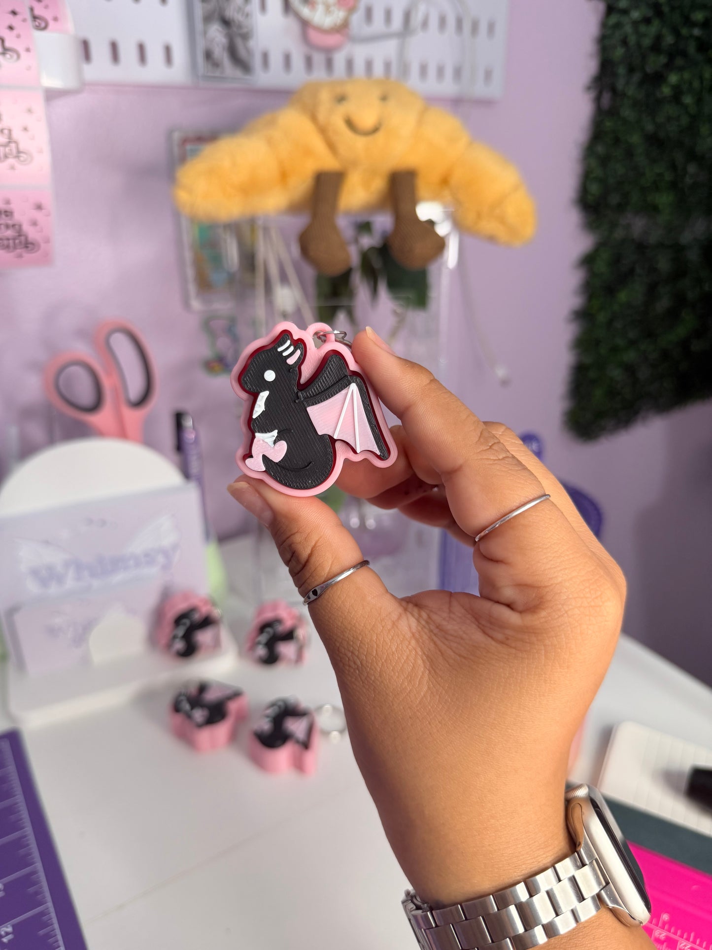 Pocket Dragon Clicker Charm