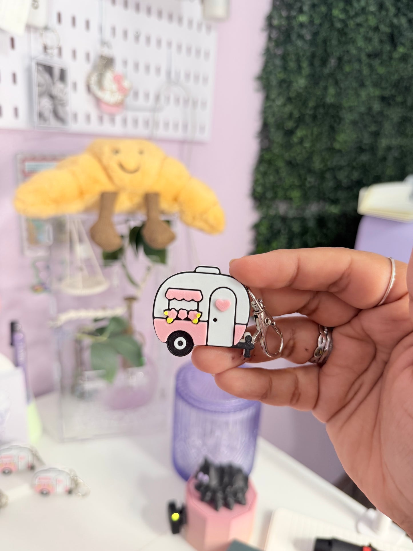 Coquette Camper Can Opener Keychain