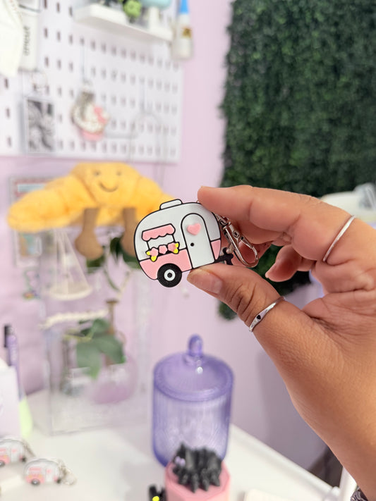 Coquette Camper Can Opener Keychain