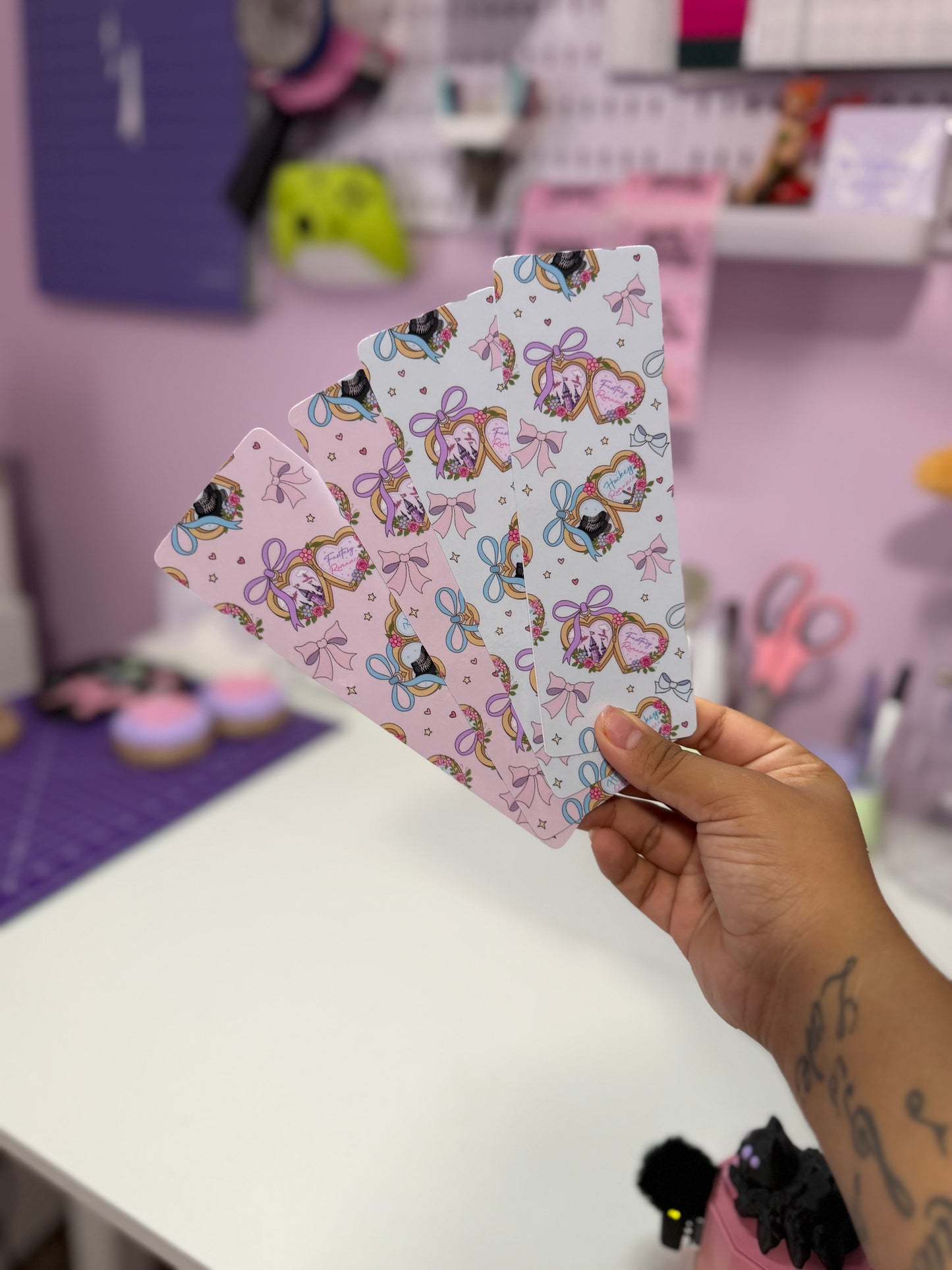 Pink or Blue Fairytale Bookmark