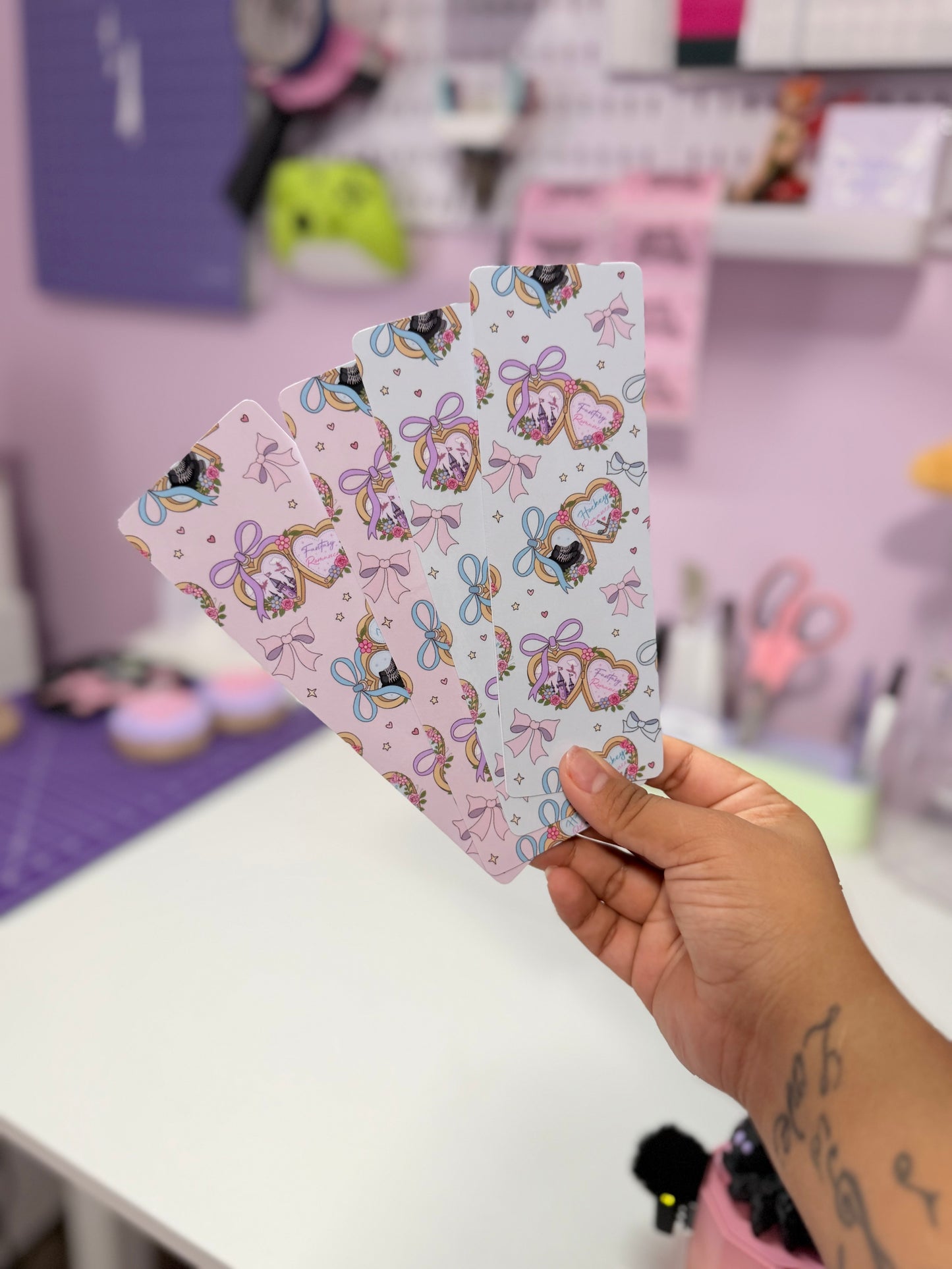Pink or Blue Fairytale Bookmark