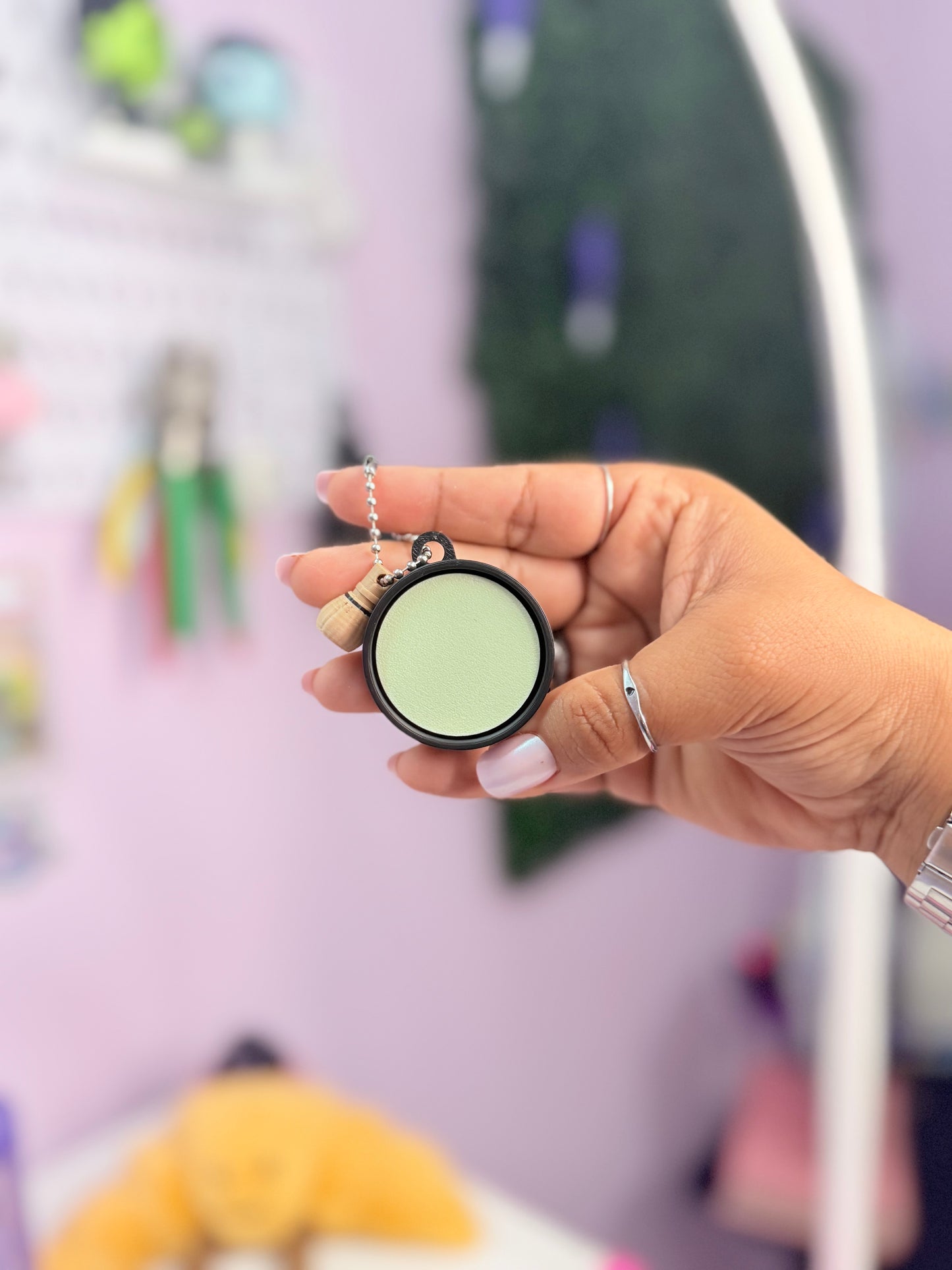 Matcha Bowl Clicker Keychain | Matcha Lover Fidget Clicker