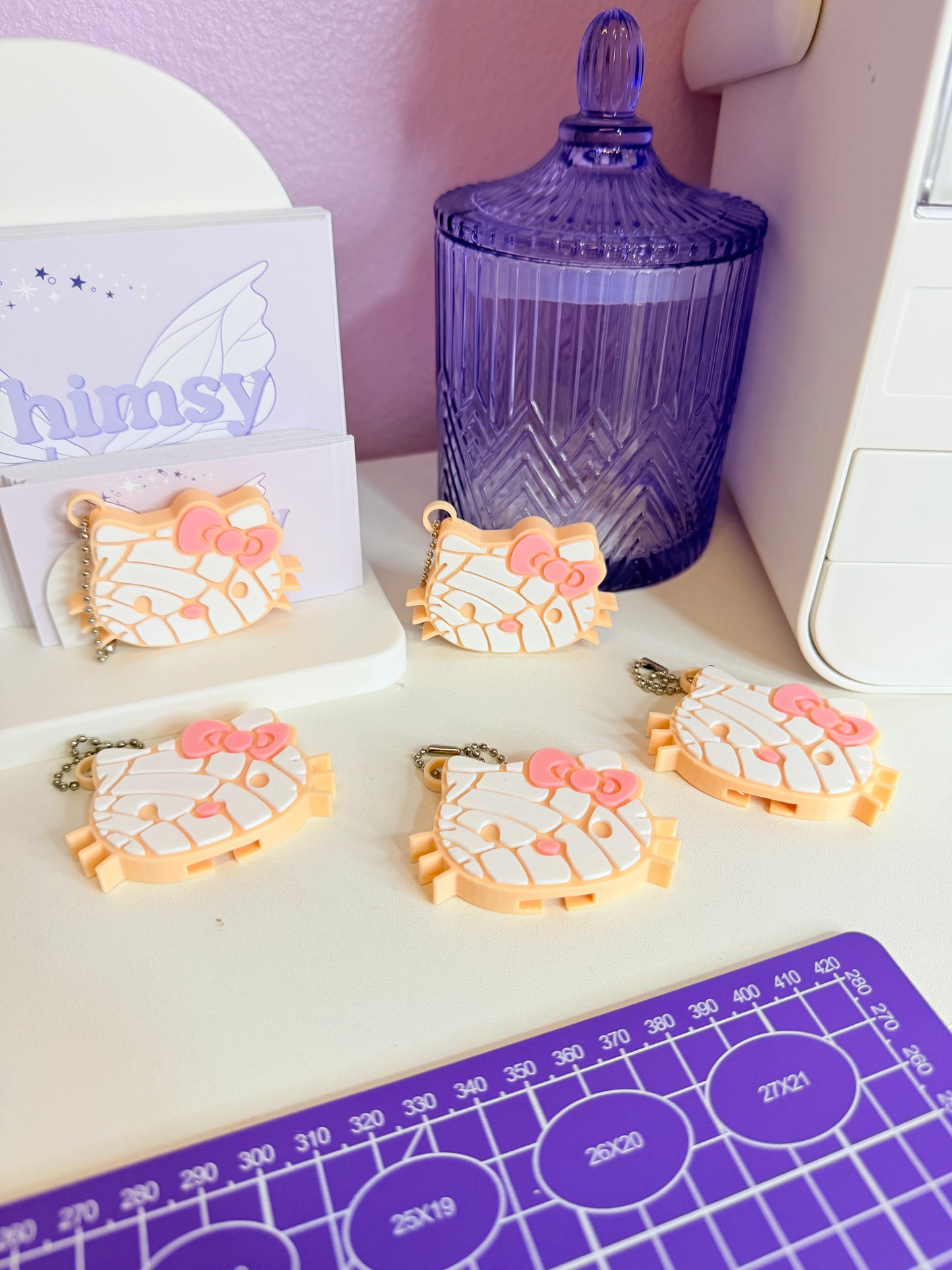 Kitty-Inspired Can Opener Keychain
