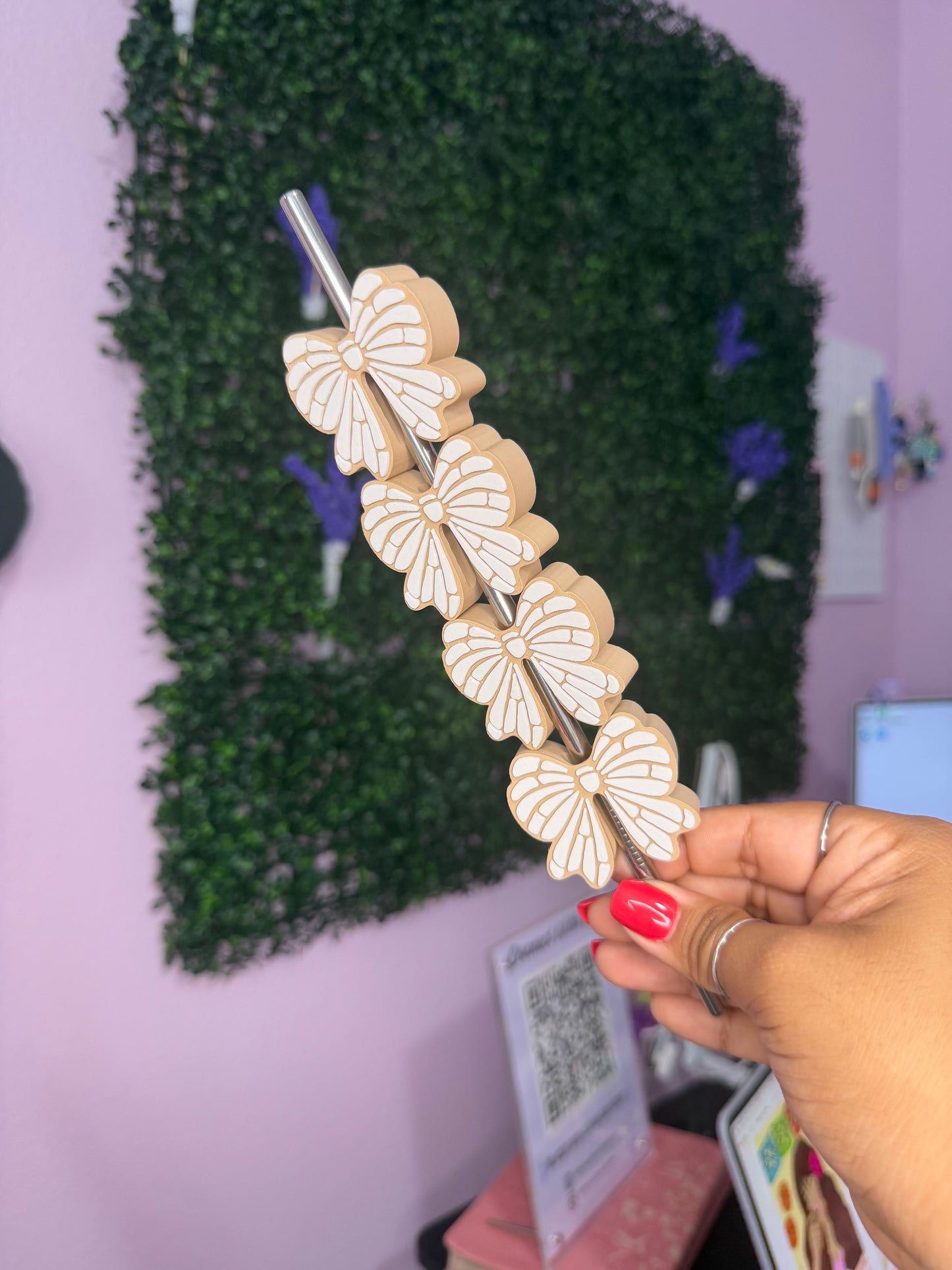 Concha Straw Topper – Cute Pan Dulce Cup Accessory