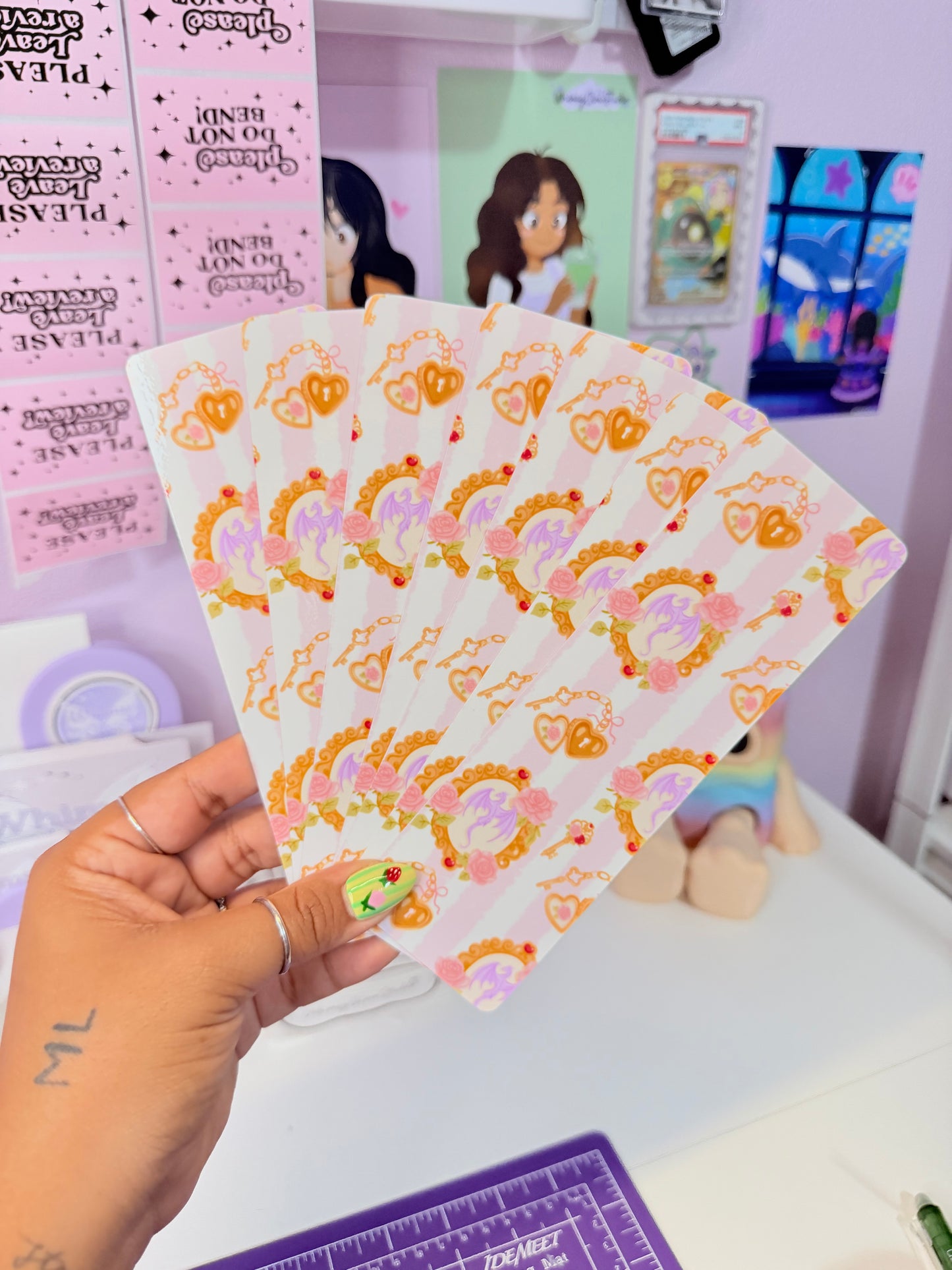 Dragon Coquette Bookmark