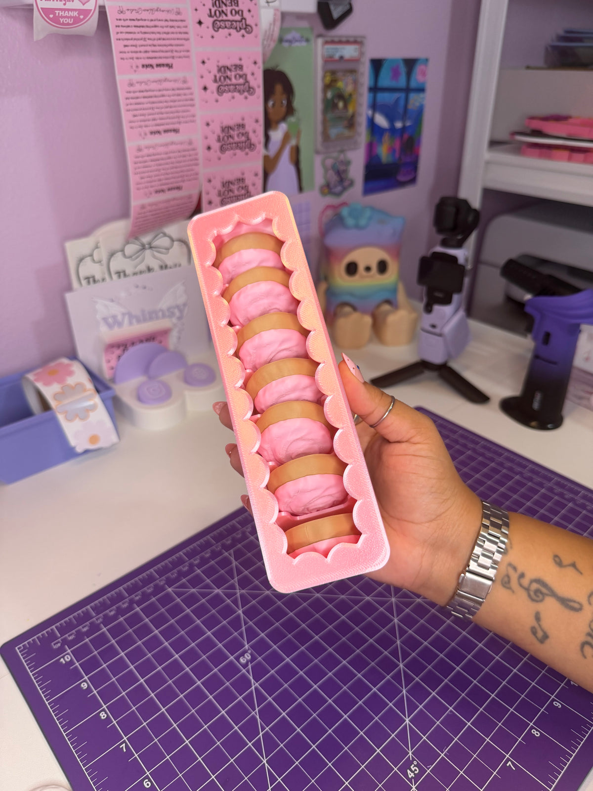 Frosted Cookie Pill Box