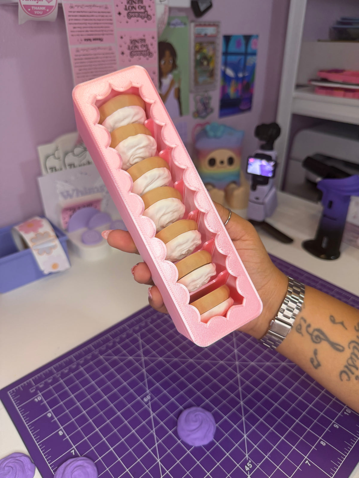 Frosted Cookie Pill Box