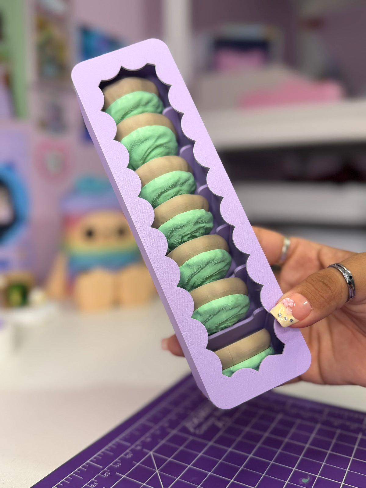 Frosted Cookie Pill Box