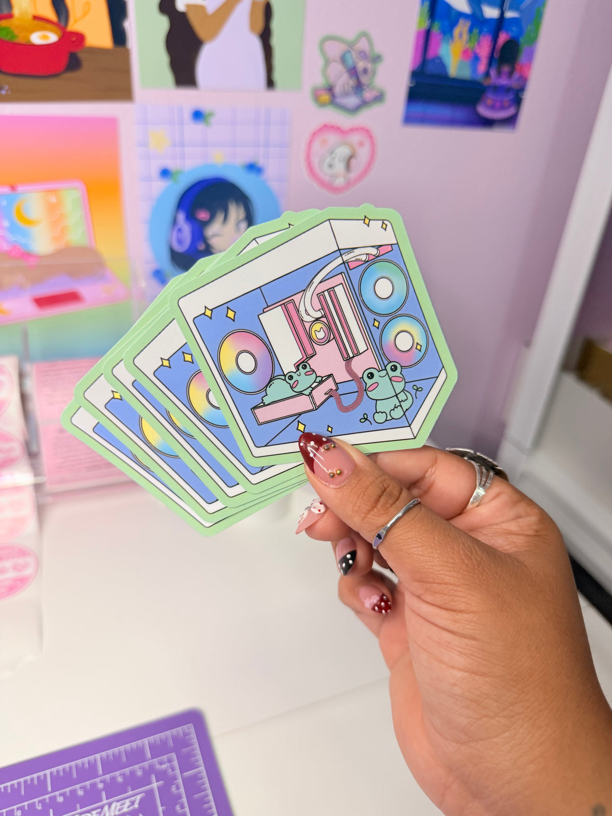 Froggie Gamer Sticker