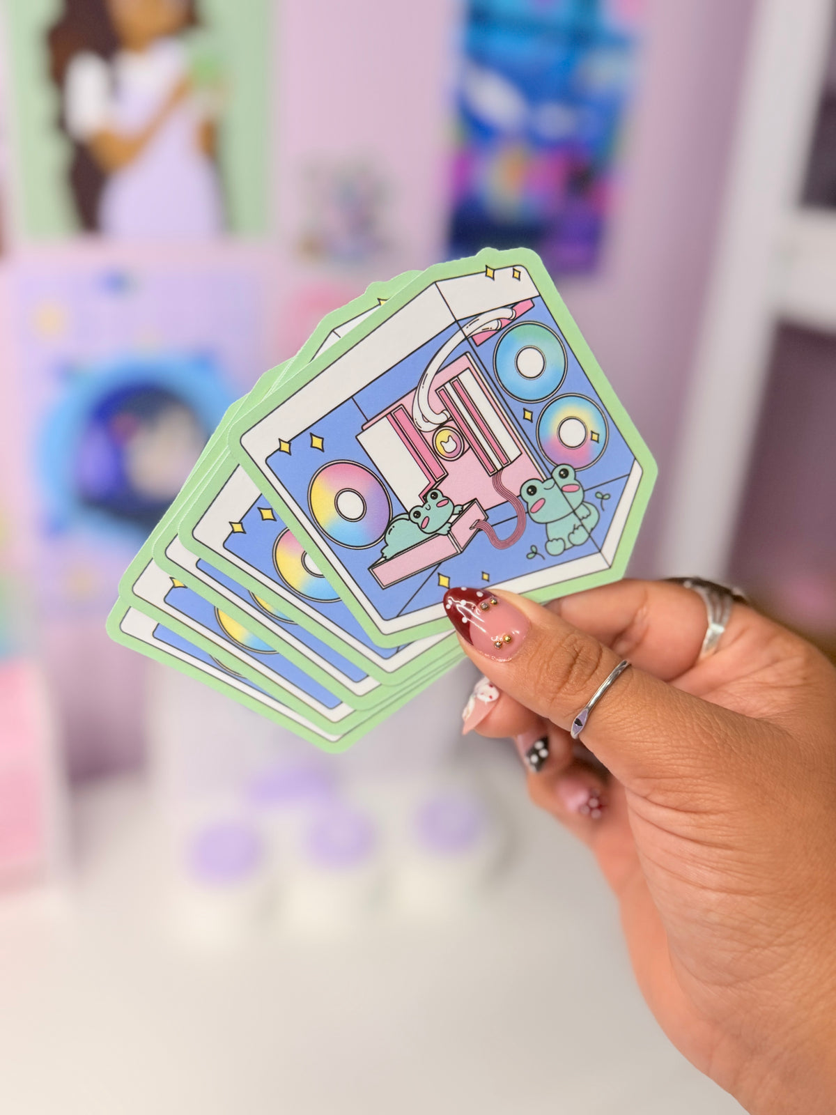 Froggie Gamer Sticker