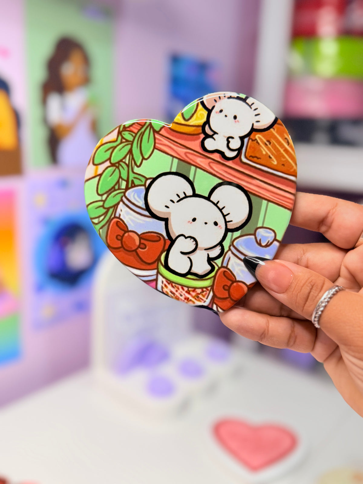 Mouse Ceramic Coaster