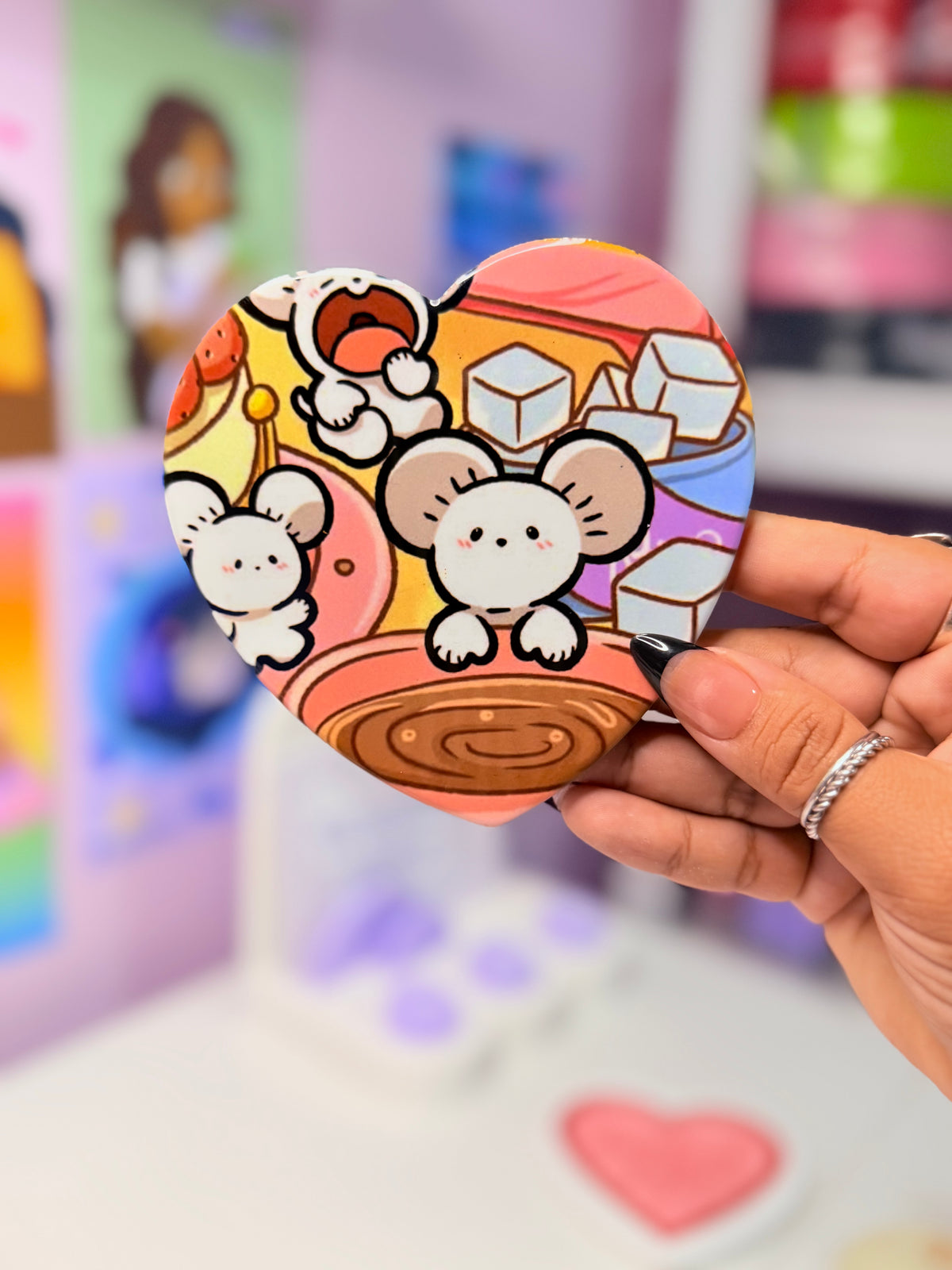 Mouse Ceramic Coaster