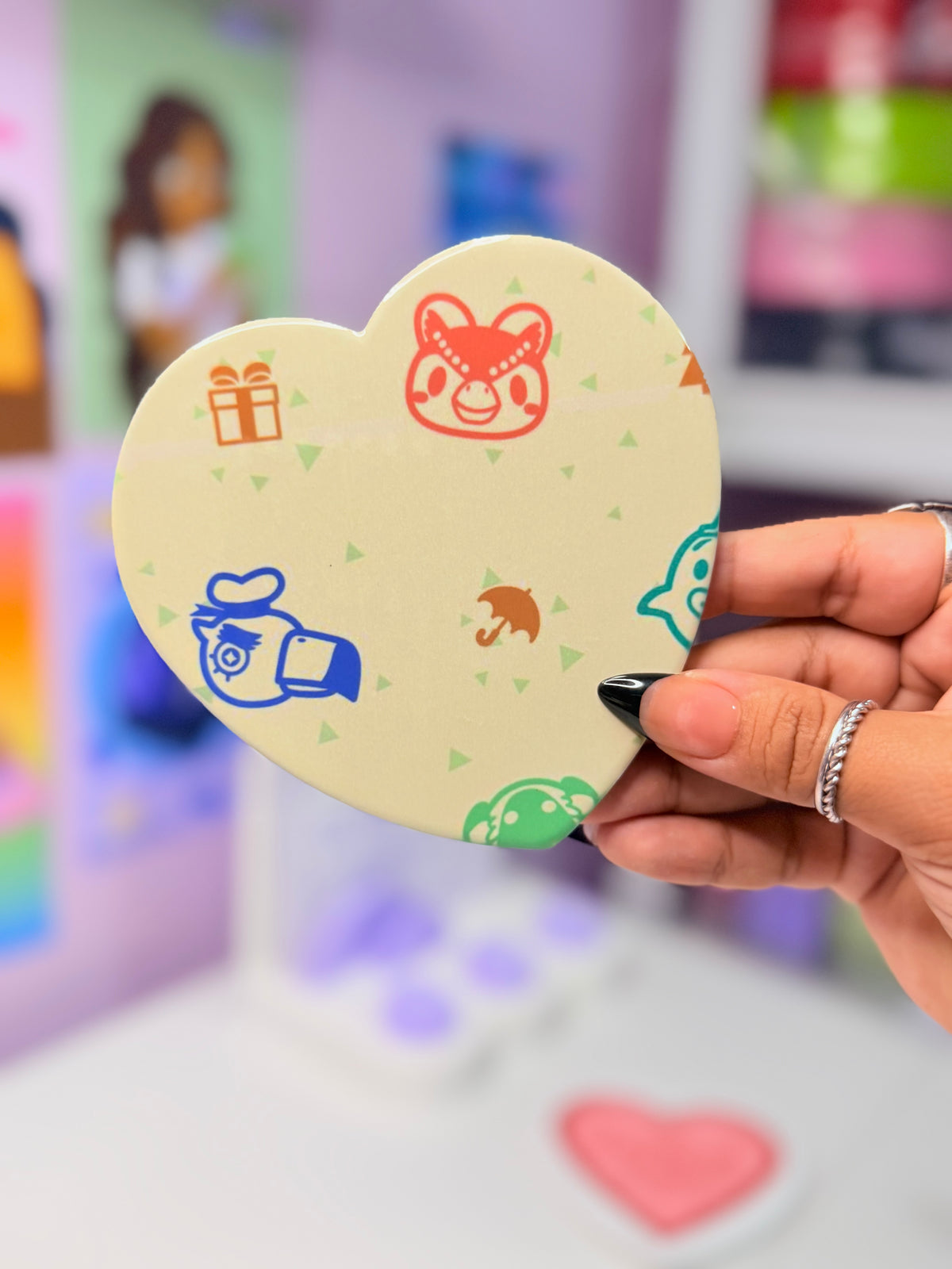 Animal Crossing Ceramic Coaster