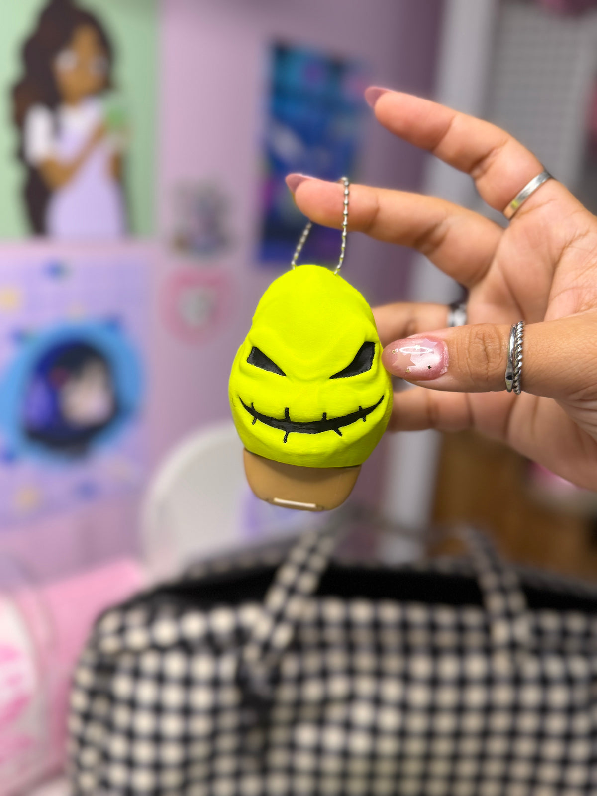 Ooogie BBW Sanitizer Keychain Holder