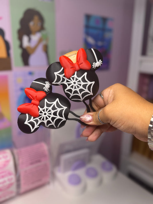 Mouse Web BBW Hand Sanitizer Keychain Holder