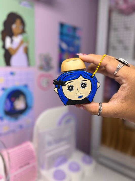 Caroline BBW Hand Sanitizer Keychain Holder