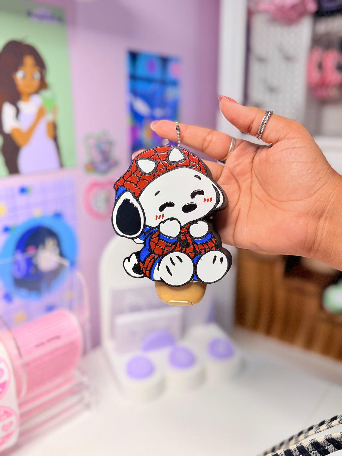 Spider puppy BBW Hand Sanitizer Holder
