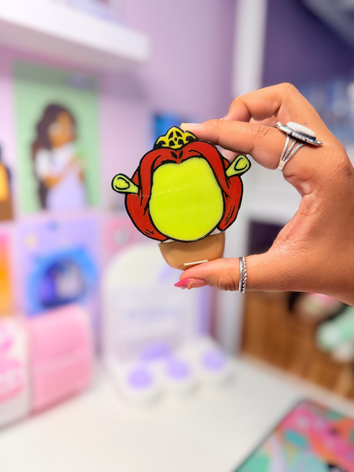 Fiona BBW Hand Sanitizer Keychain Holder