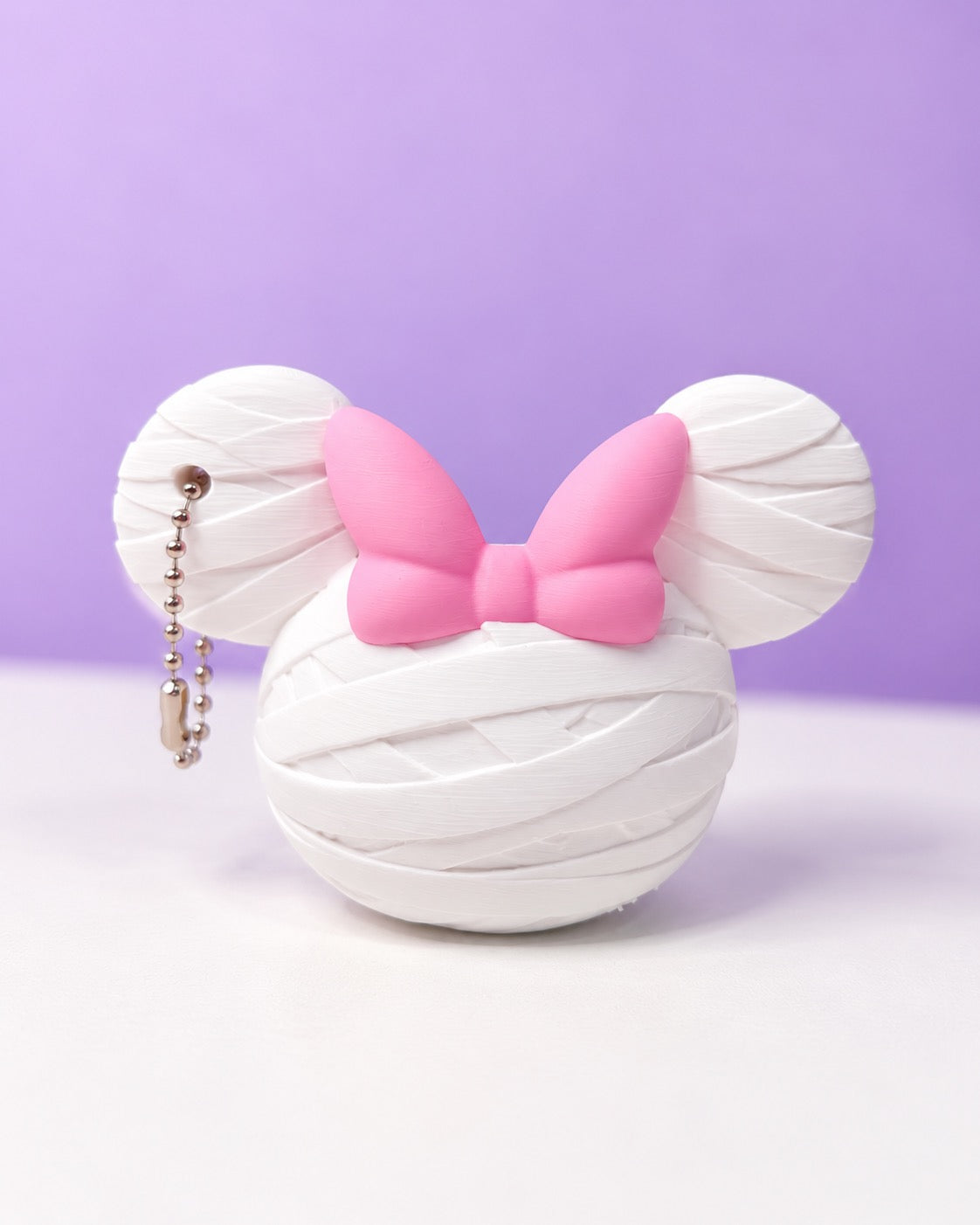 Minnie Mummy Hand Sanitizer Keychain Holder