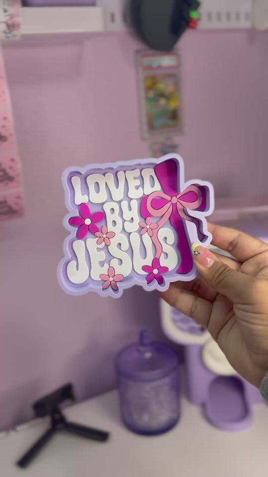 Loved By Jesus 3D Printed All Purpose Tray